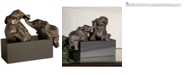 Uttermost 3-Pc. Playful Pachyderms Bronze Figurine